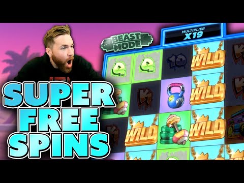 Super Free Spins triggered on Beast Mode – BIG WIN!