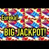 ANOTHER BIG JACKPOT HANDPAY: EUREKA SLOT + ultra mega hot link wins!