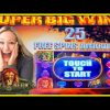 **SUPER BIG WINS!**🦁25 FREE SPINS! King of Africa Slot Machine Bonus WMS