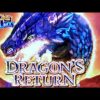 BIG WIN on NEW SLOTS – DRAGON’S RETURN MONEY GALAXY SLOT POKIE BONUSES