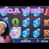 MEGA WIN on BOOK OF WIZARD crystal chance. $1 Bet!! {Pulsz Online Casino} #onlineslots