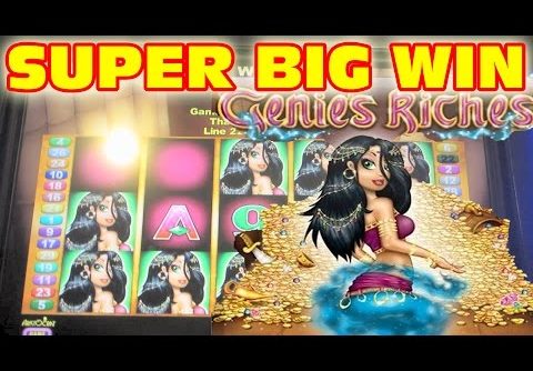 Genie’s Riches – SUPER BIG WIN – Slot Machine Bonus Free Games Win