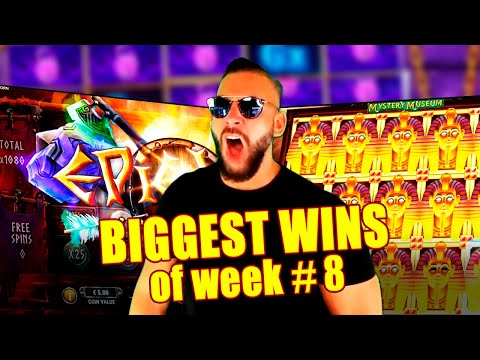 DEUCEACE! New Insane Win 500.000€ on MYSTERY MUSEUM slot – Top 5 Biggest Wins of week #8