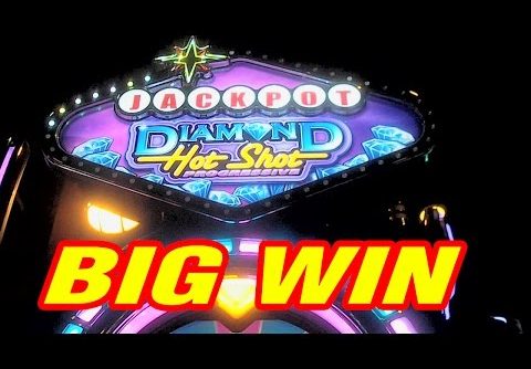 Diamond Hot Shot BIG WIN Slot Machine Bonus