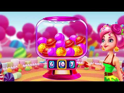 Sweet sweet FREE CHIPS and huge win progressive in new slot Candy Clash!  Candy Balls with Jackpots