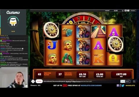 HUGE WIN on Montezuma Slot – £3 bet