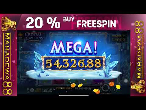 ☑️ Slot Gacor Hari Ini Mega Win Siap Wede di Crystal Cavern Megaways