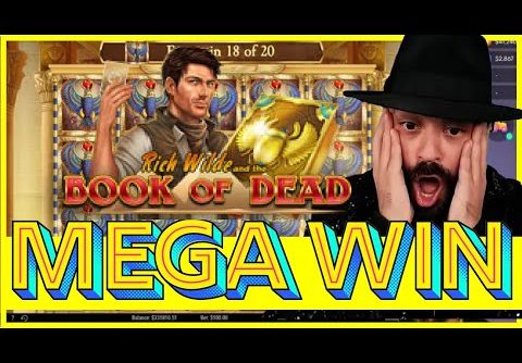 ROSHTEIN MEGA WIN ON BOOK OF DEAD!!