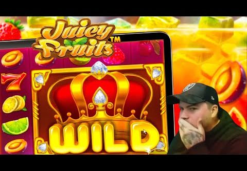 JUICY FRUITS MEGA WIN!! Full Screen Dream??