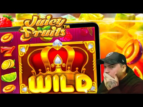 JUICY FRUITS MEGA WIN!! Full Screen Dream??