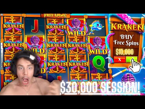 MY BIGGEST WIN ON RELEASE THE KRAKEN SLOT! (NOT SPONSORED)