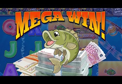 Big Bass Bonanza – 250€ Spins – MEGA WIN – Slot Eskalation!