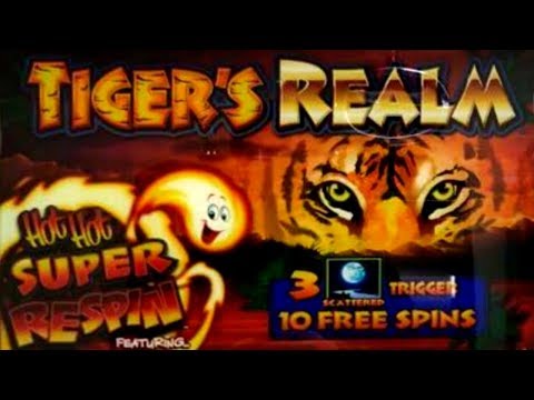 😺 GRRRR!  BIG WIN on TIGER’S REALM SLOT MACHINE POKIE + FORTUNES OF THE ORIENT – PECHANGA