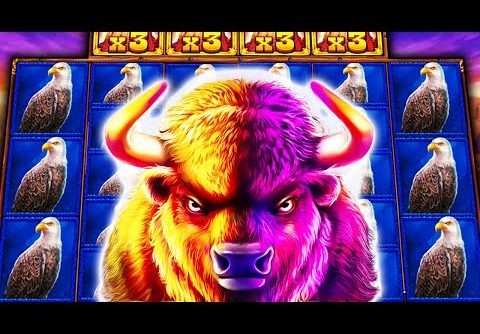 BUFFALO KING MEGAWAYS 🔥 SLOT PAYED HUGE AGAIN OMG 😵 UP TO €7.000 BONUS BUY‼️ *** MEGA BIG WINS ***