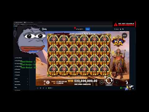 TRAINWRECKSTV HITS JACKPOT 22.5 MILLION WIN!! BIGGEST SLOT WIN EVER!! (WORLD RECORD)