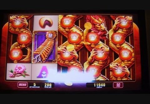 Lantern Festival MAX BET BIG DRAGON WIN Slot Machine Huge Line Hit