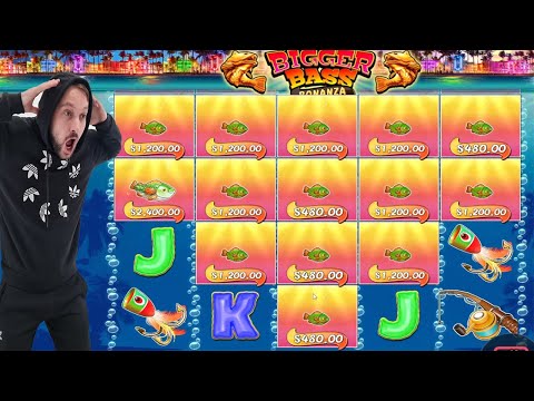 MEGA WIN 🐟 Bigger Bass Bonanza 🐟 BONUS GAME Free Spins