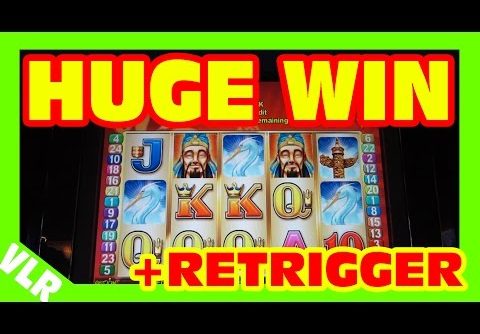 LUCKY 88 — HUGE WIN + RETRIGGER — Slot Machine Bonus