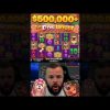 MEGA $500,000 SLOT MACHINE WIN!! #shorts #casino #bigwin #classybeef