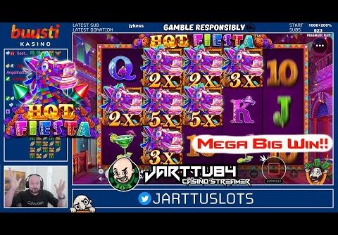 Give Me Those Donkeys!! Mega Big Win From Hot Fiesta Slot!!