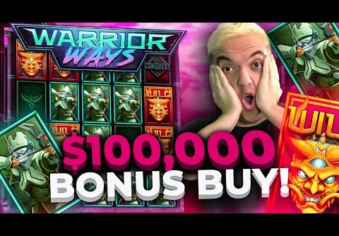 WARRIOR WAYS – New slot pays big on INSANE buys