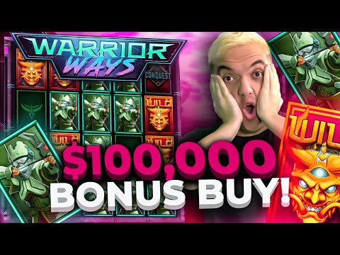 WARRIOR WAYS – New slot pays big on INSANE buys