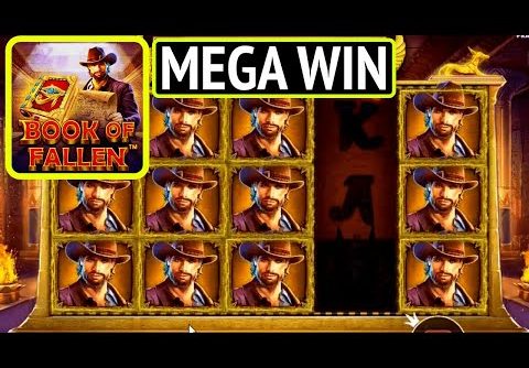 MEGA WIN On Book Of The Fallen | Pragmatic Slot ($0.20 bet)