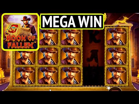 MEGA WIN On Book Of The Fallen | Pragmatic Slot ($0.20 bet)