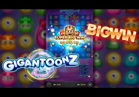 SUPER BIG WIN on GIGANTOONZ