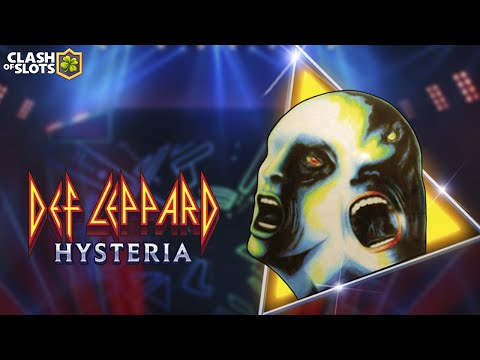 x132 Def Leppard Hysteria (Play’n Go) Online Slot EPIC BIG WIN