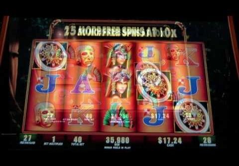 Handpay!  Montezuma Slot Machine!  Jackpot!  Mega Spins!