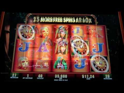 Handpay!  Montezuma Slot Machine!  Jackpot!  Mega Spins!
