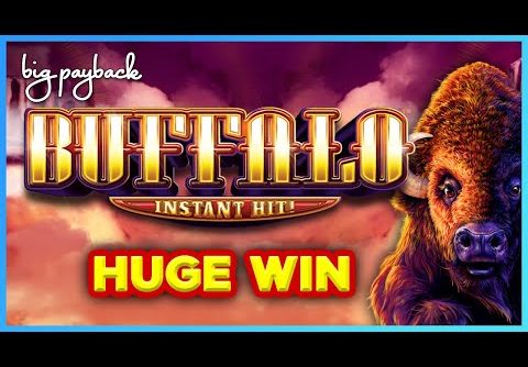 RARE WHEEL BONUS! Buffalo Instant Hit Slot – HUGE WIN SESSION!