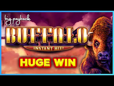 RARE WHEEL BONUS! Buffalo Instant Hit Slot – HUGE WIN SESSION!