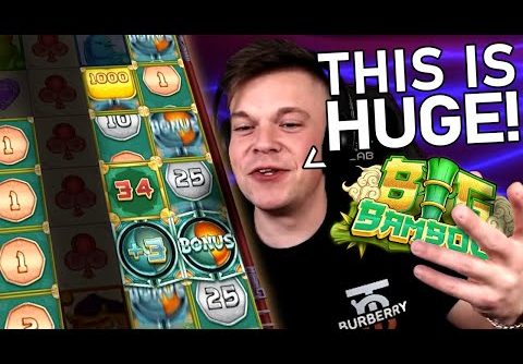 Big Bamboo SUPER BIG WIN without BONUS BUY! (New Slot)