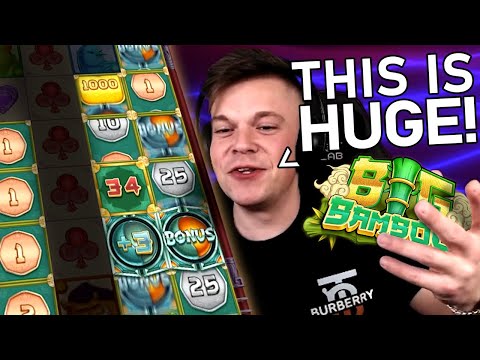 Big Bamboo SUPER BIG WIN without BONUS BUY! (New Slot)