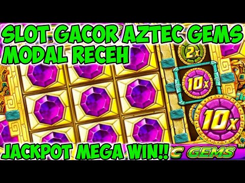 SLOT GACOR AZTEC GEMS☑️MODAL RECEH JACKPOT MEGA WIN‼️SLOT GACOR HARI INI