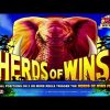 MEGA JACKPOTS BIGGEST YOUTUBE WINS ON HERDS OF WINS A REAL SLOT MACHINE JACKPOT