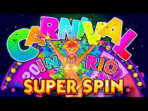 Carnival In Rio Super Spin Slot – NICE SESSION, ALL FEATURES!