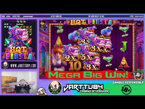 15 Spins!! Mega Big Win From Hot Fiesta Slot!!