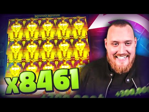 Streamer Crazy Epic Win x8461 on Mystery Museum slot – TOP 5 Biggest wins of the week