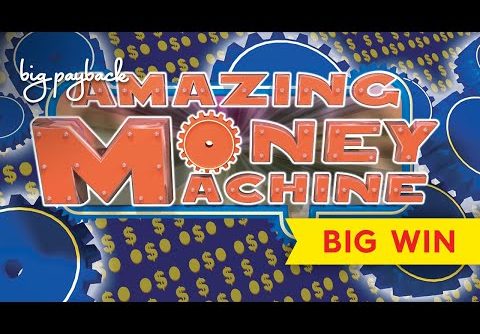 WOW! Amazing Money Machine Slot – BIG WIN BONUS!
