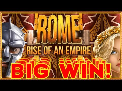 💰 BIG WIN! ROME RISE OF AN EMPIRE & Pillars of Hercules BOOKIES SLOT! 💰