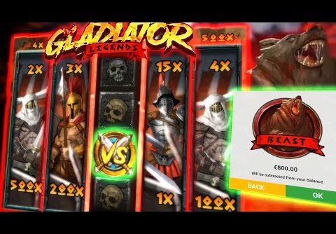 *NEW* Gladiator Legends Slot BIG WIN ⚔️ SUPER BONUS *BUY*