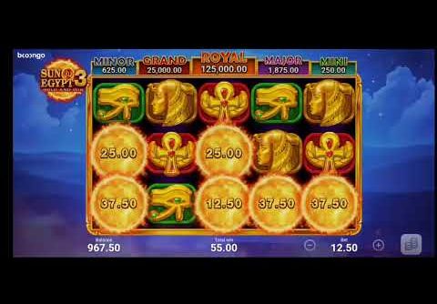 ⚫BIG WIN TODAY🔥SUN OF EGYPT 3 🐻NEW SLOT 🎰 BOONGO 🎮’S