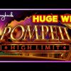 Pompeii High Limit Slot – HUGE WIN BONUS!