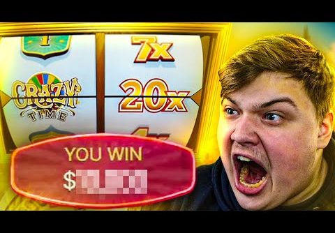 MY BIGGEST CRAZY TIME WIN.. MASSIVE!! (UNEXPECTED)