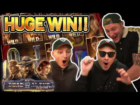 HUGE WIN!!! DEAD OR ALIVE 2 BIG WIN – BONUS BUY ON 4.5€ STAKE ON CASINO SLOT