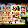 80 Free Spins Super Monopoly BIG WIN + Live Bonuses – 5c Wms Video Slots