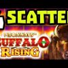 BUFFALO RISING MEGAWAYS 🔥 SLOT 6 SCATTER BONUS 😱 MASSIVE COMEBACK OMG‼️ *** MEGA BIG WINS ***